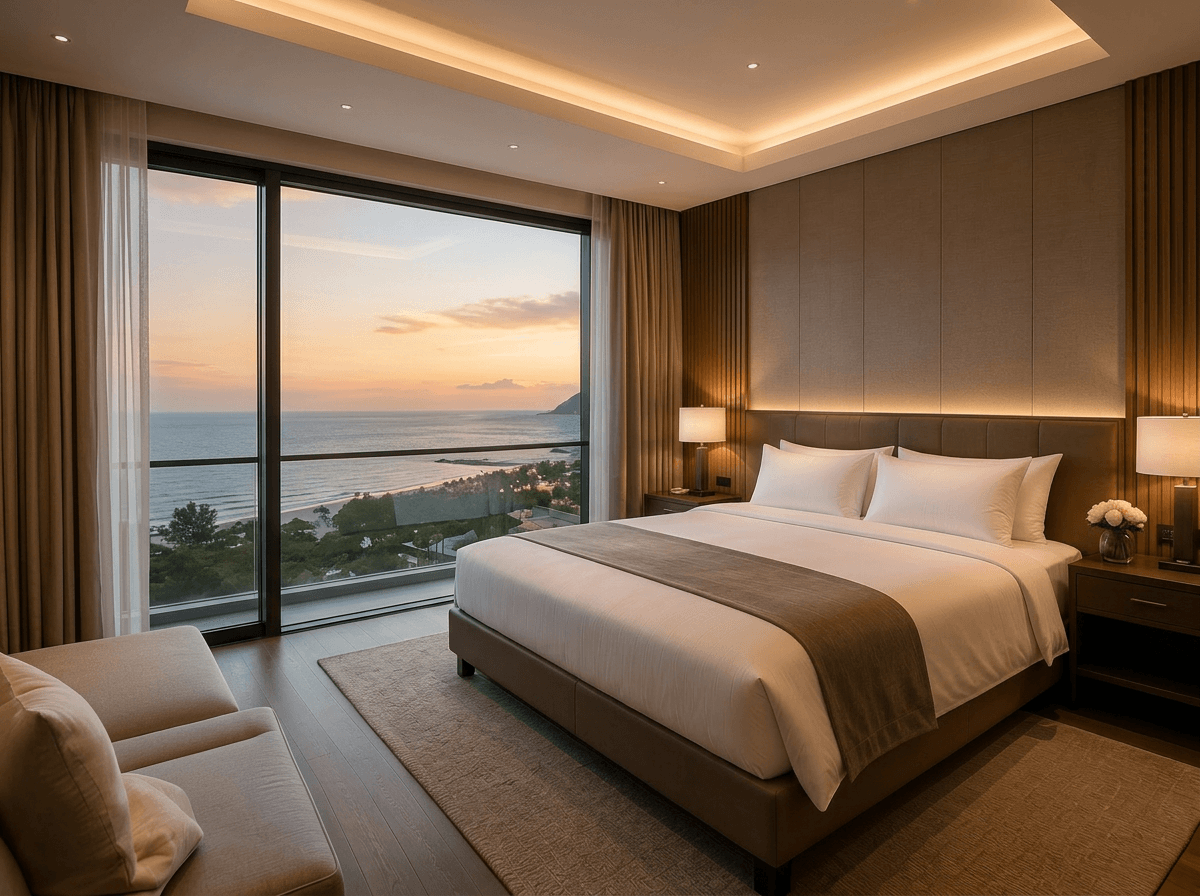 Premium modern hotel interior